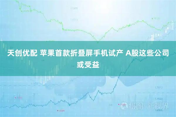 天创优配 苹果首款折叠屏手机试产 A股这些公司或受益